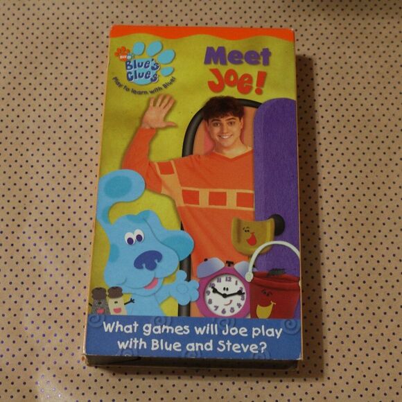 Blue’s Clues Meet Joe VHS - Picture 1 of 1